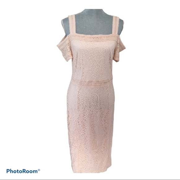 Rachel Roy Cold Shoulder Midi Dress - Picture 3 of 10